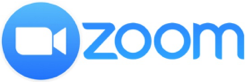 Zoom blue logo